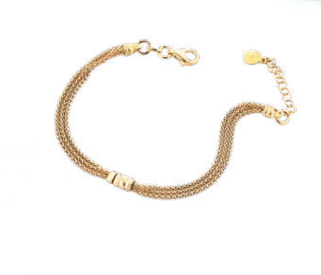 Bracciale donna Marcello Pane con inserto centrale