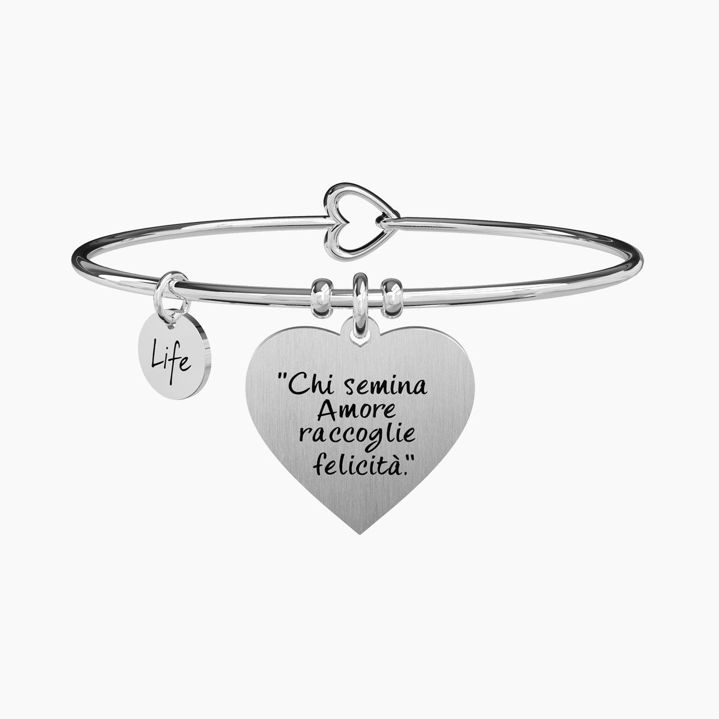 Bracciale Kidult donna ‘CHI SEMINA AMORE … SHAKESPEARE