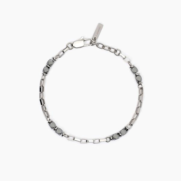 Bracciale 2Jewels uomo Catena ed ematite