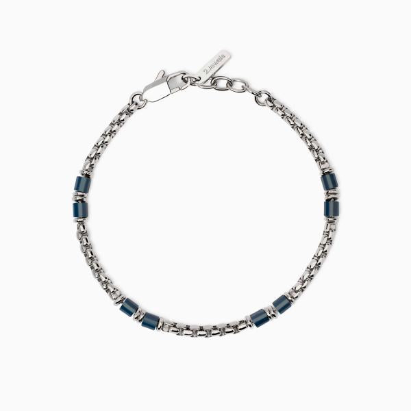 Bracciale 2Jewels uomo Next Ceramica blu