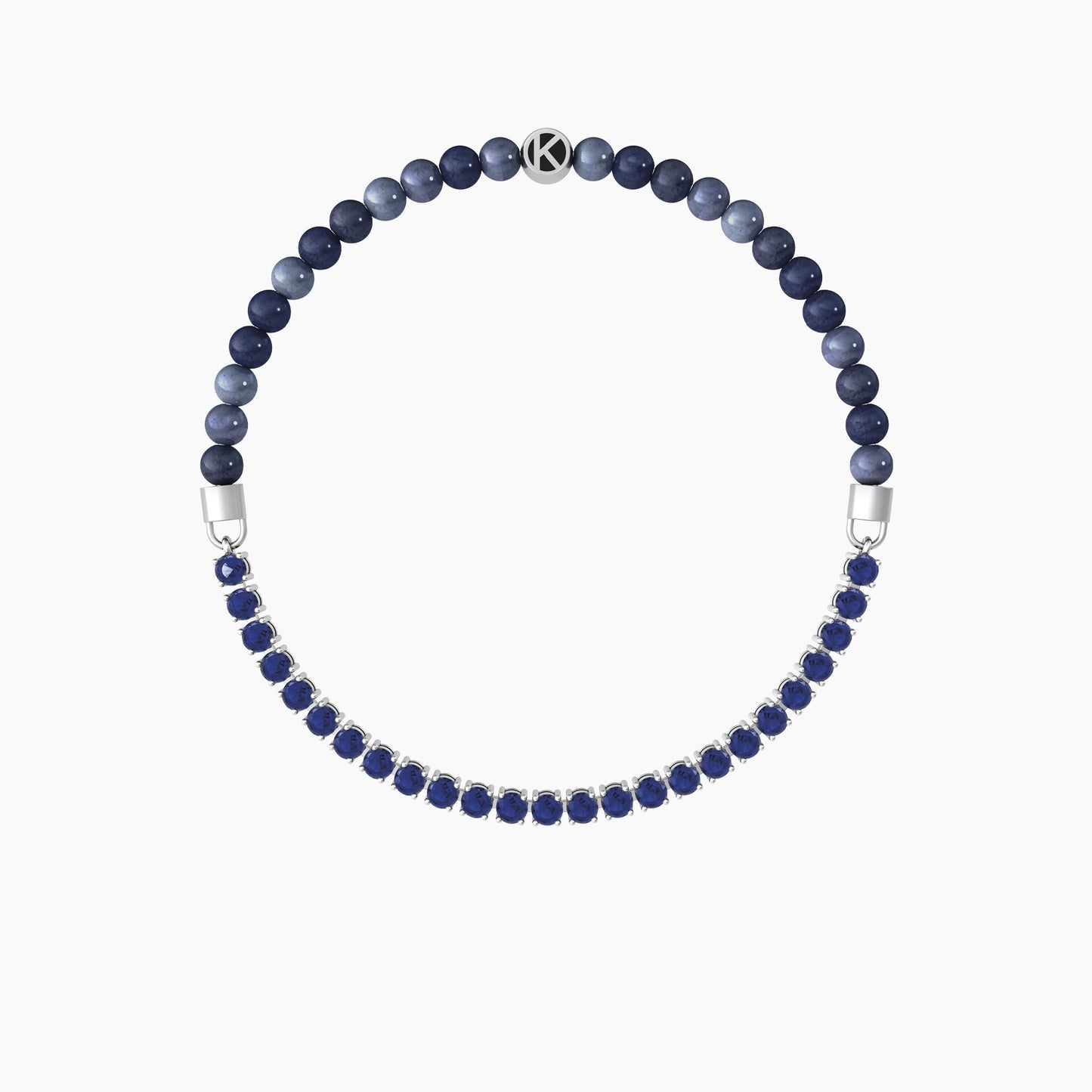 Bracciale Kidult uomo "Be different" Blu