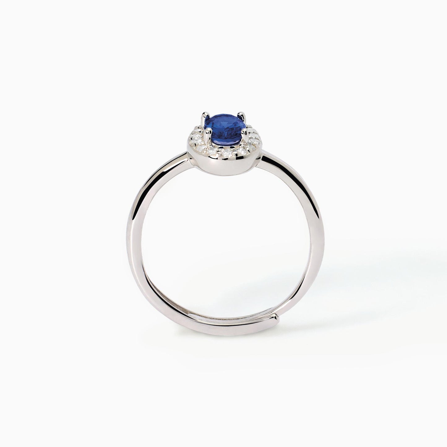 Anello Mabina donna Zaffiro ovale Cool or rétro?