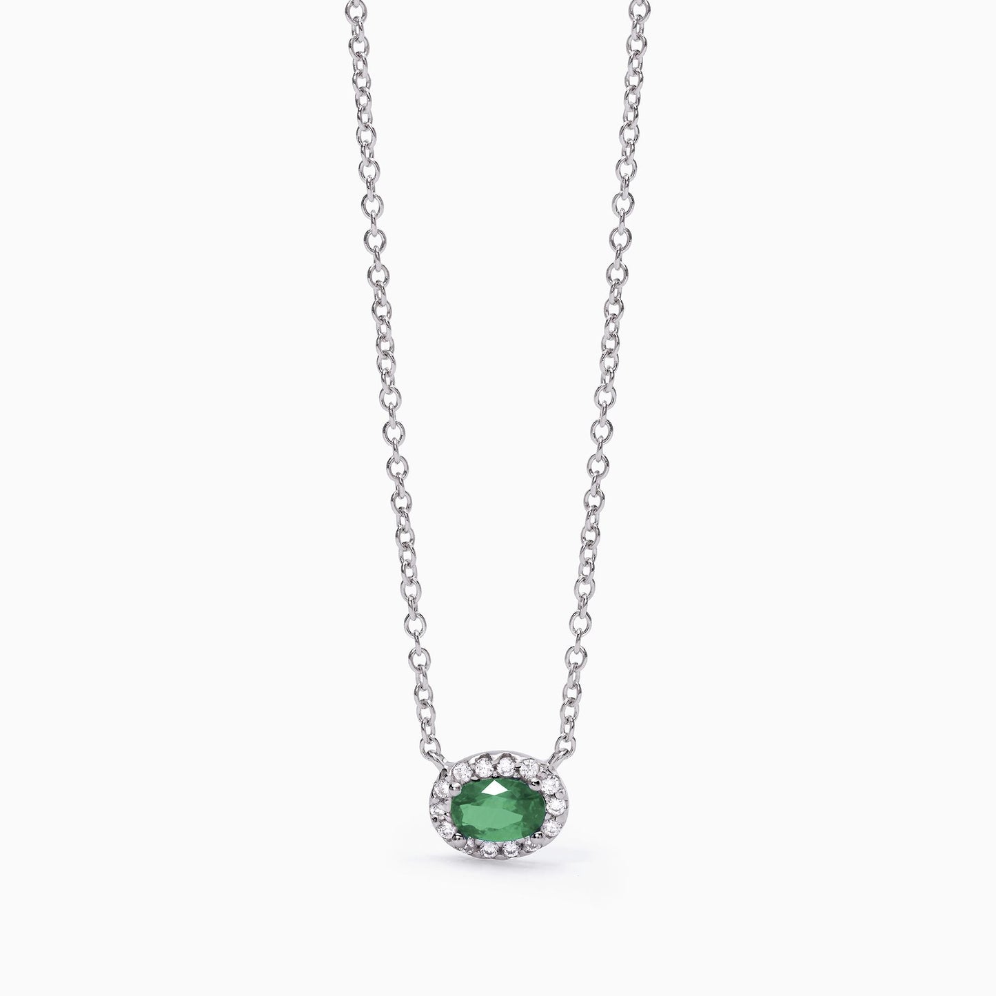 Collana Mabina donna Smeraldo
