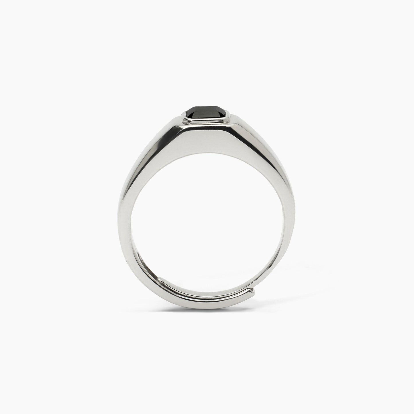Anello Mabina uomo Zircone nero