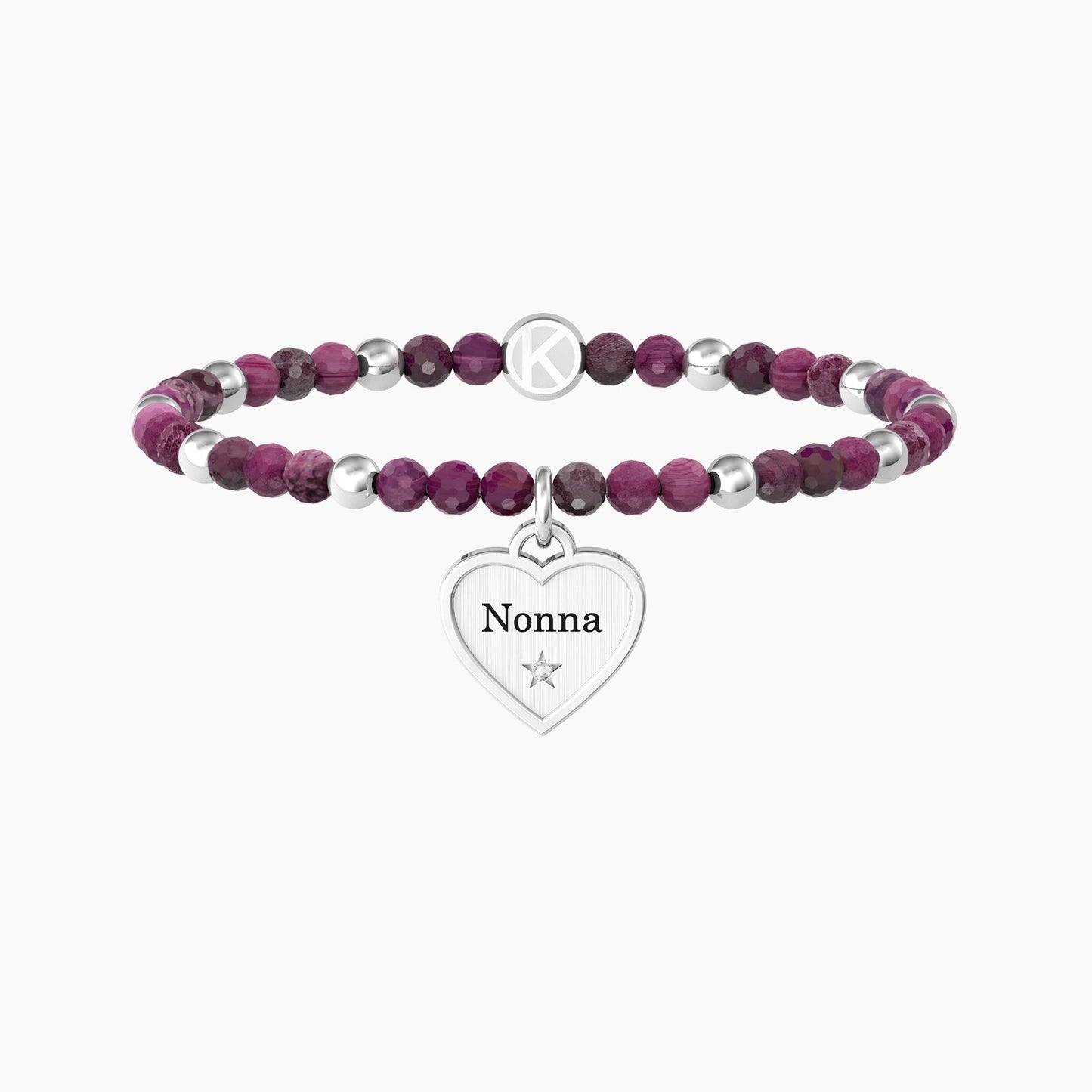 Bracciale Kidult donna Cuore Nonna ti voglio bene
