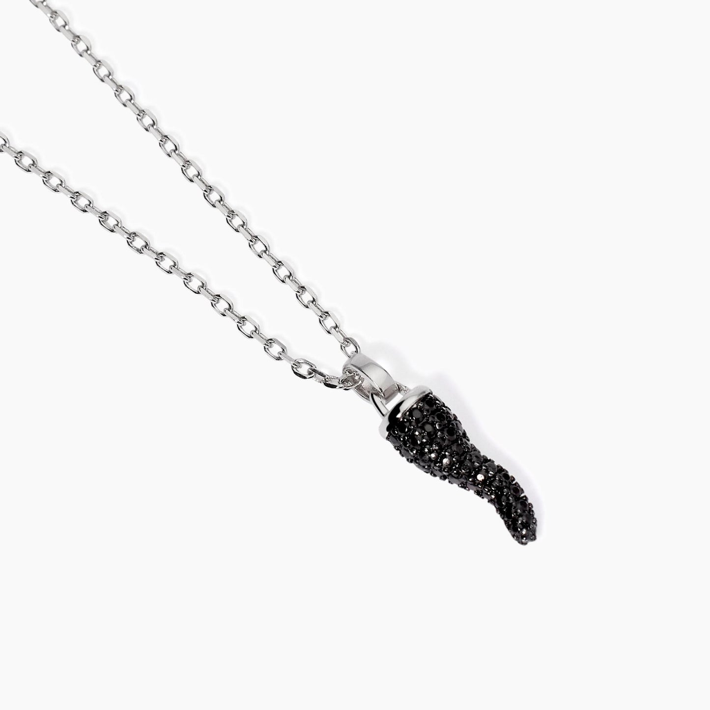 Collana Mabina uomo cornetto portafortuna