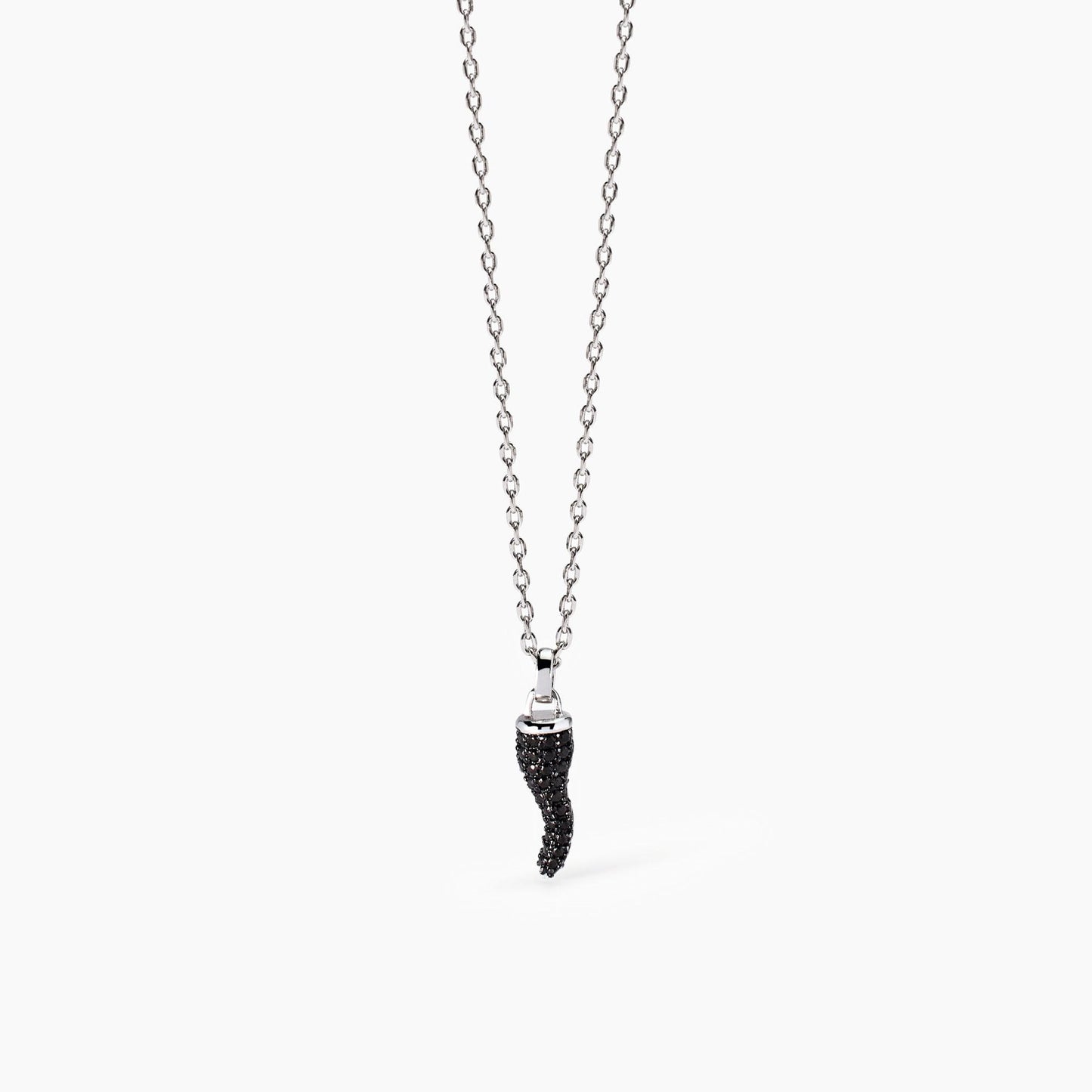 Collana Mabina uomo cornetto portafortuna