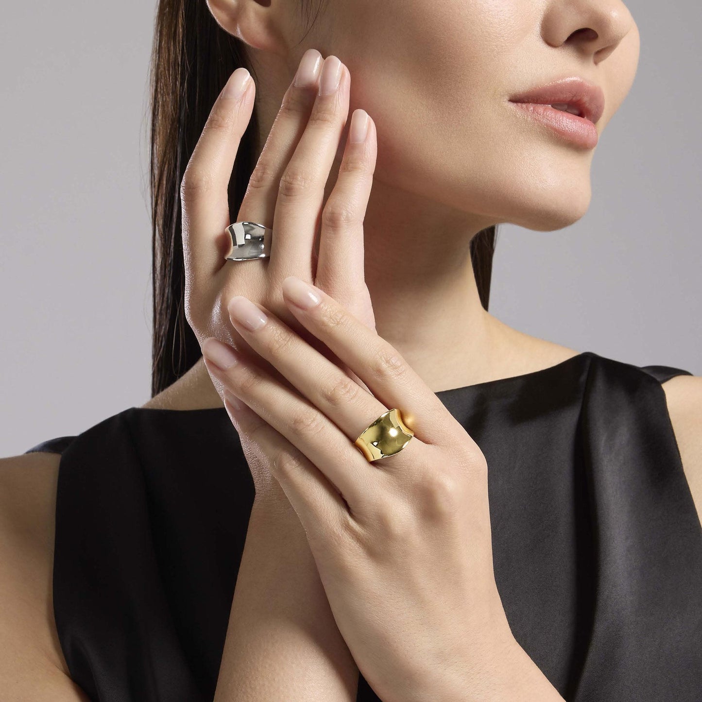 Anello Mabina donna Fascione gold