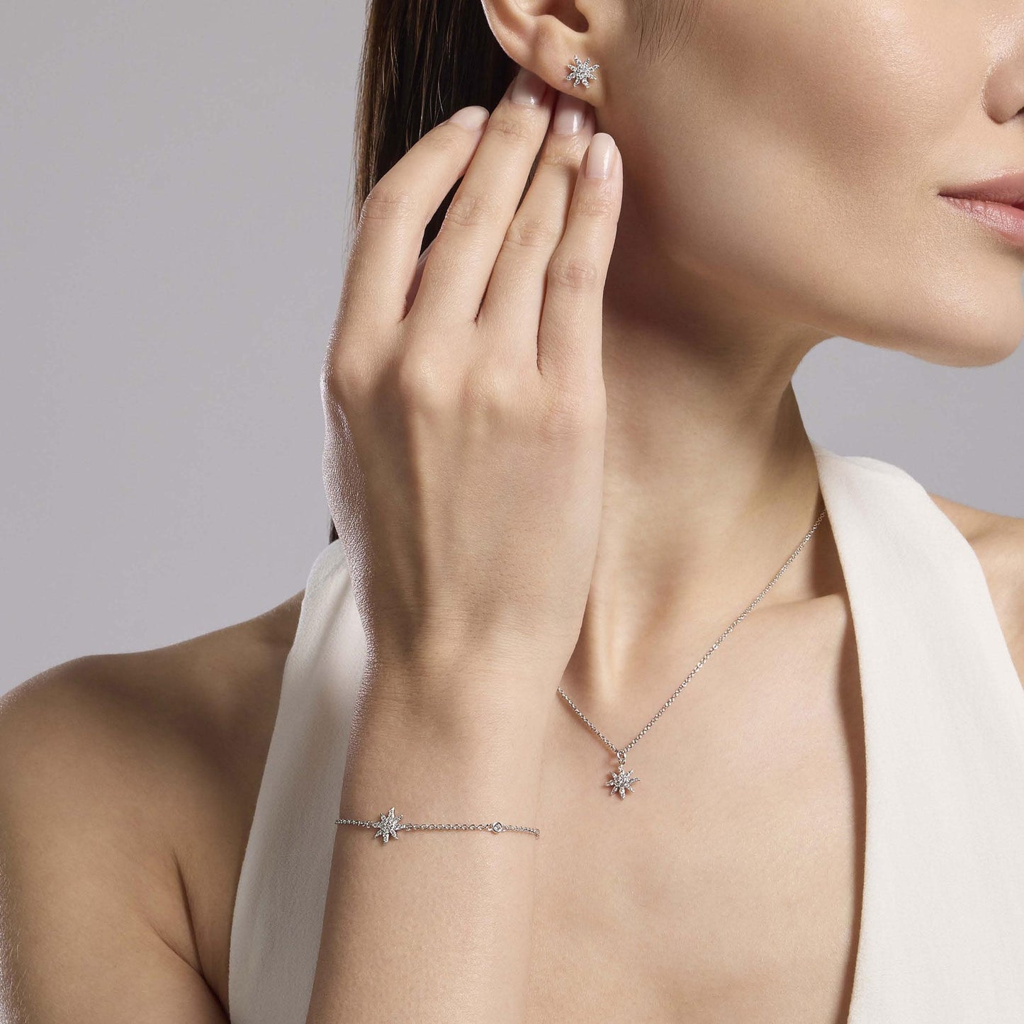 Orecchini Mabina donna Sole zirconato