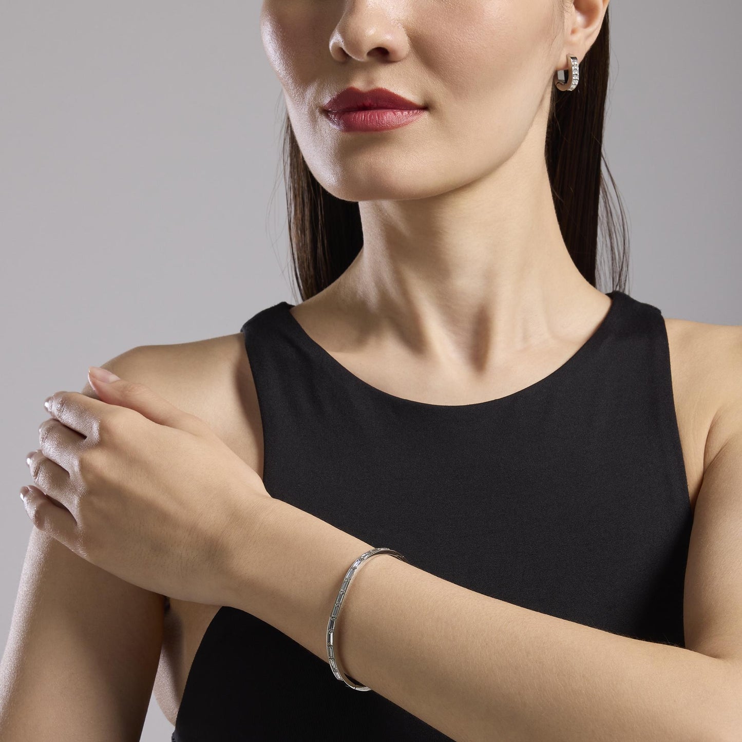 Bracciale Kidult Style 21 Rigido e zirconi