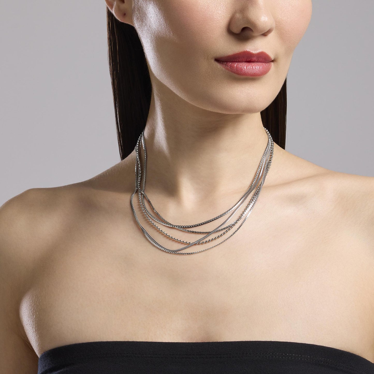 Collana Kidult Style 08 Catene multiple