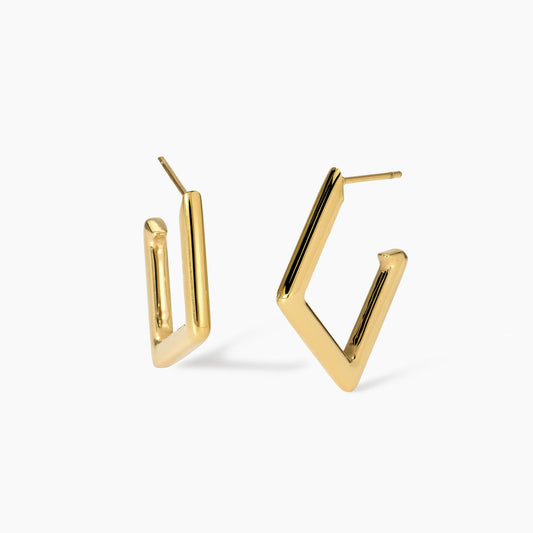 Orecchini Kidult Style 09 Rombi gold