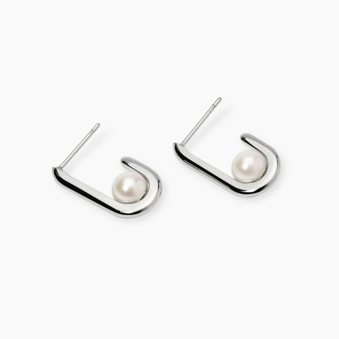 Orecchini Kidult Style donna Ovale con perla conchiglia