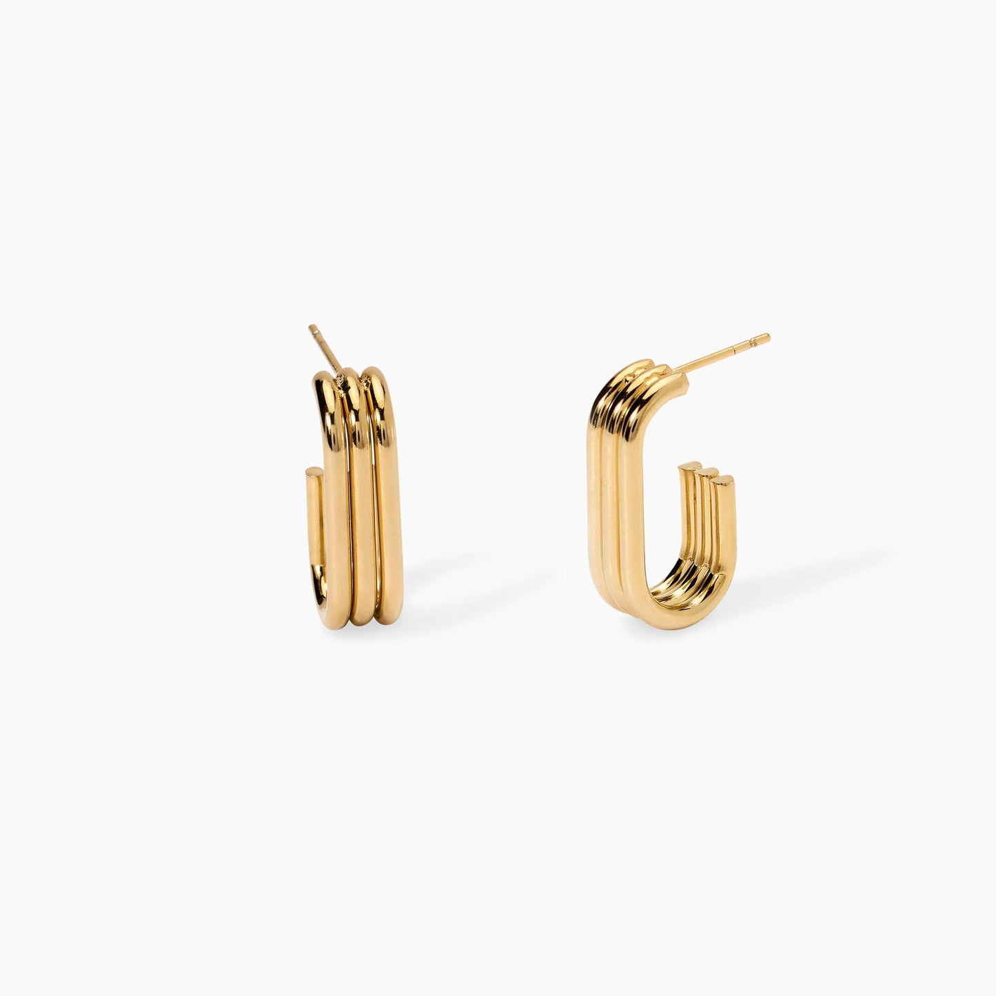 Orecchini Kidult Style donna Multifilo ovale gold