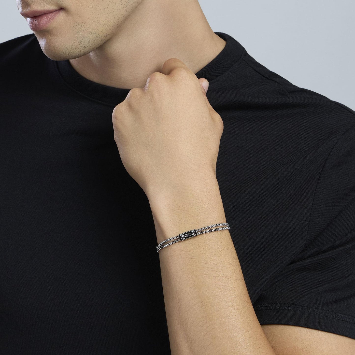 Bracciale Kidult Style uomo Catene venete ed infinito