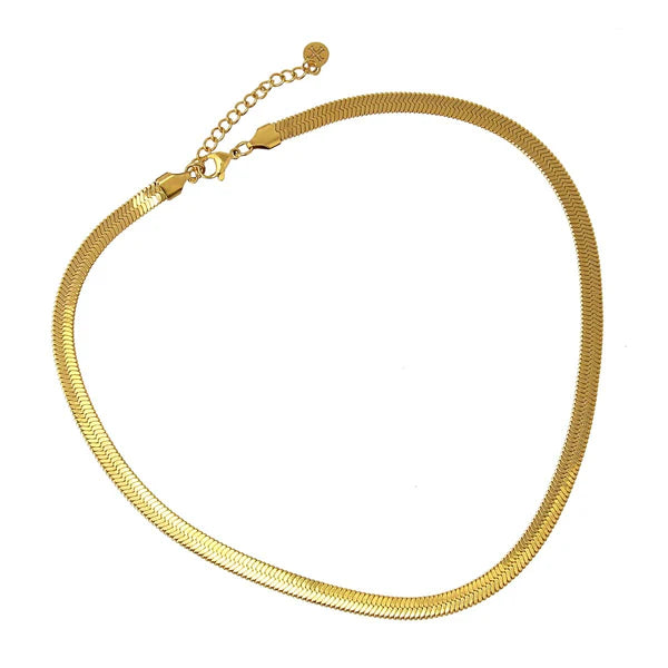 Collana Anartxy donna Snake piatta