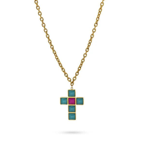 Collana lunga Anartxy donna Croce