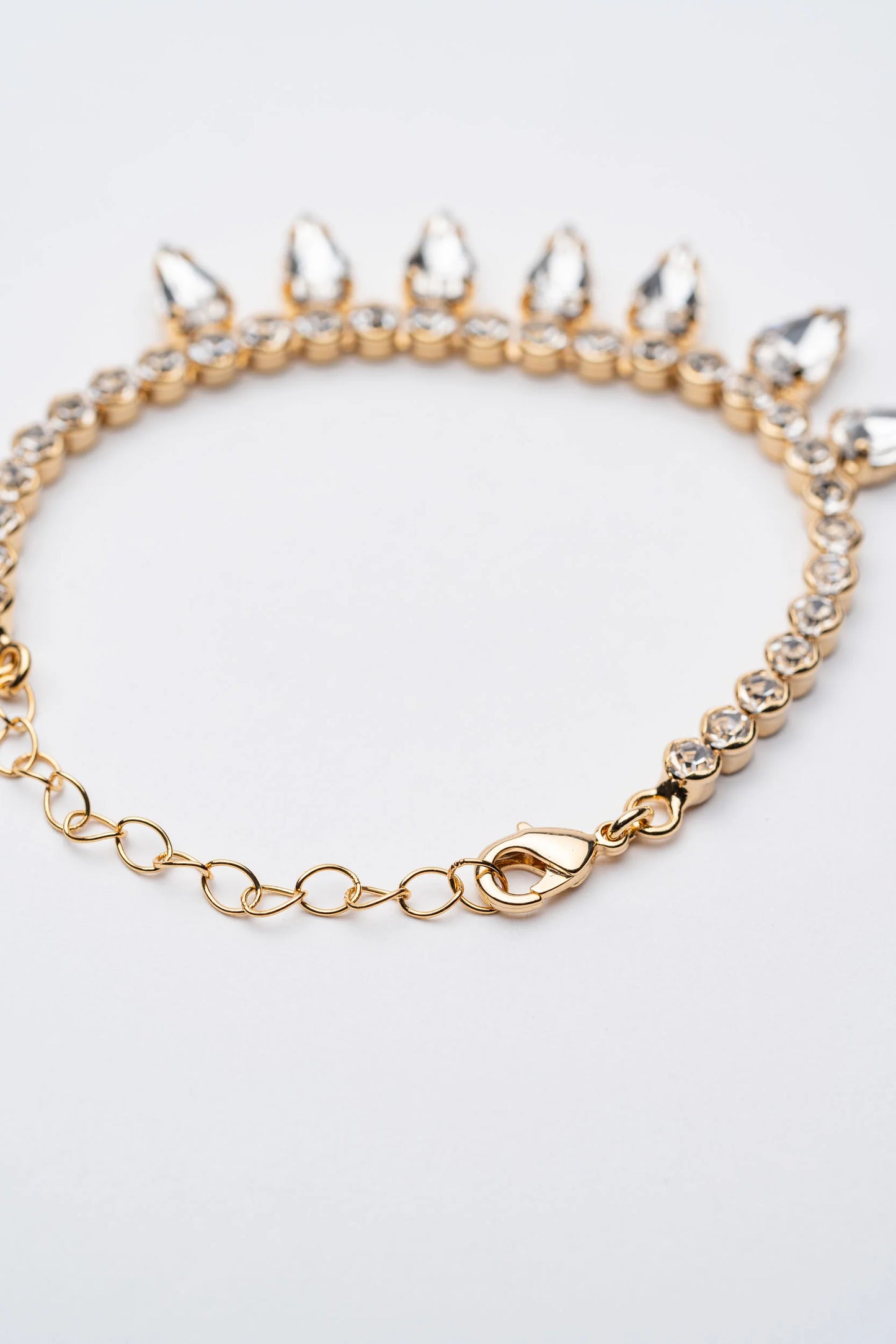 Bracciale Diamond Accessori donna Tennis con goccioline