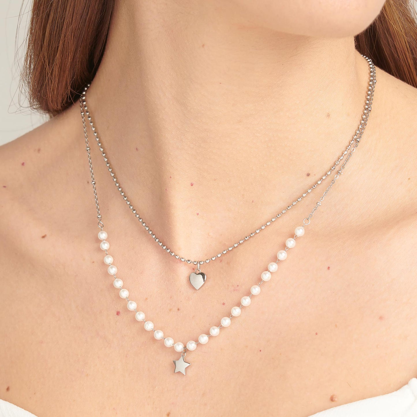 Collana donna Brosway Chant perline
