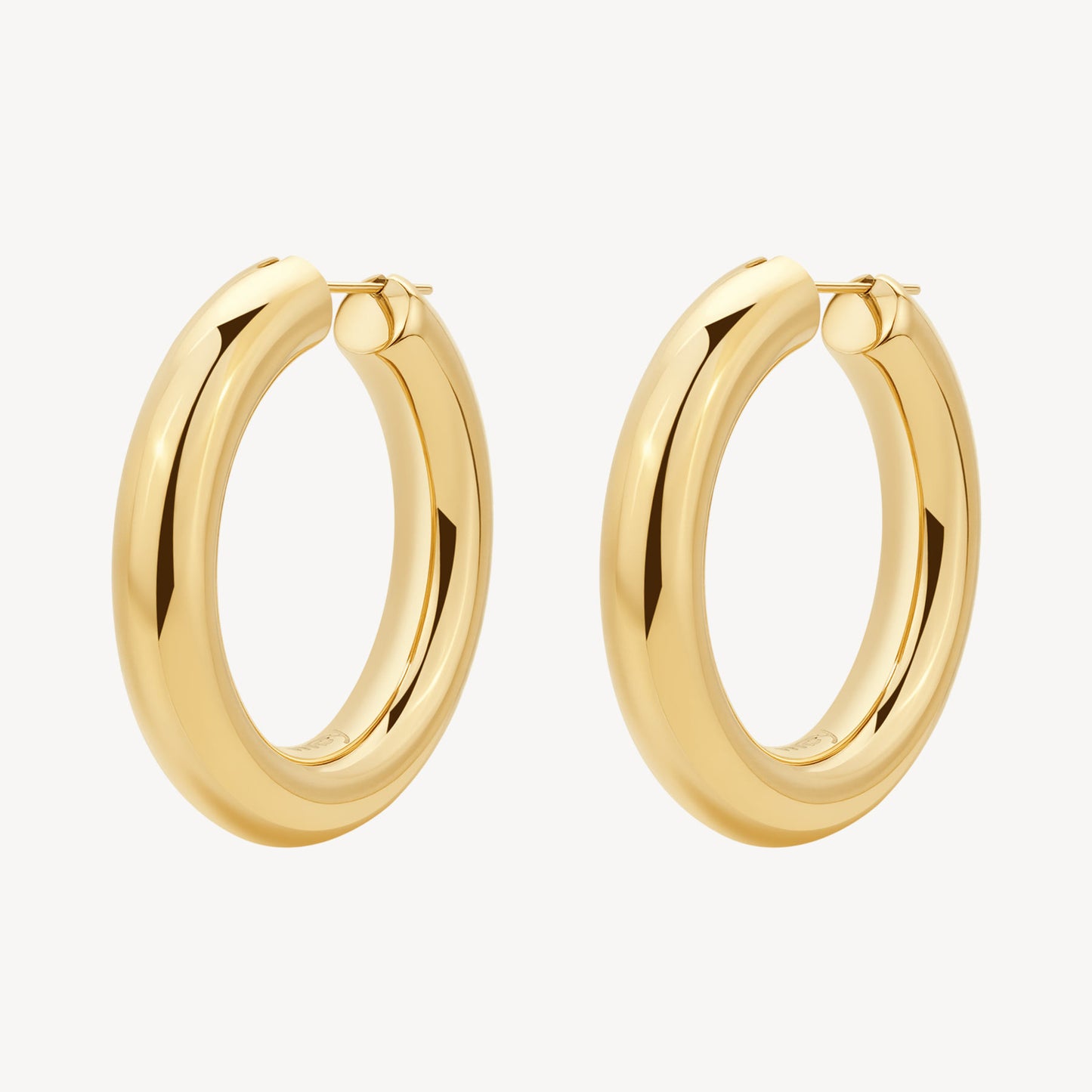 Orecchini Brosway donna Cerchio bombato gold