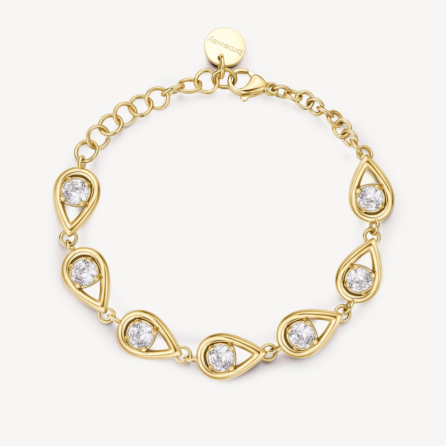 Bracciale donna Brosway ribbon dorato