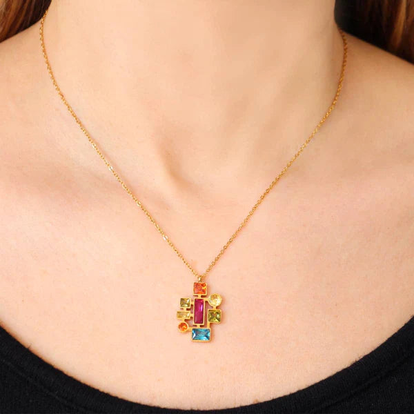 Collana Anartxy donna Geometric