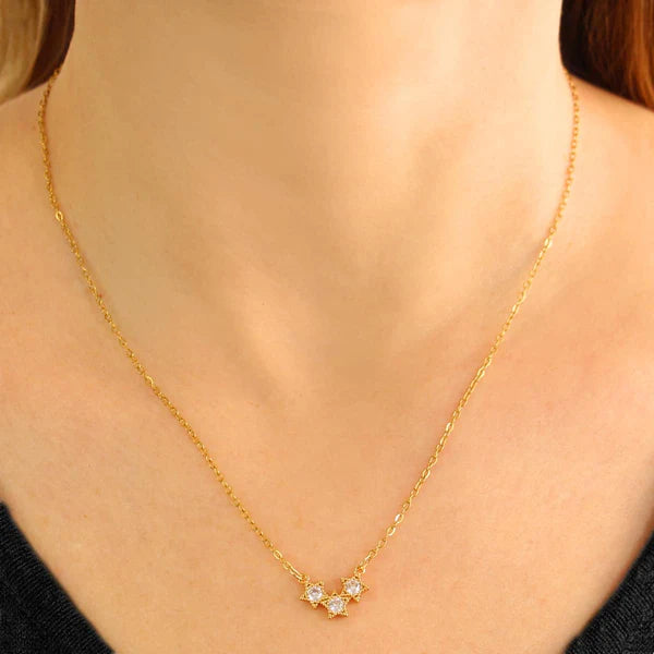 Collana Anartxy donna Tris di stelle