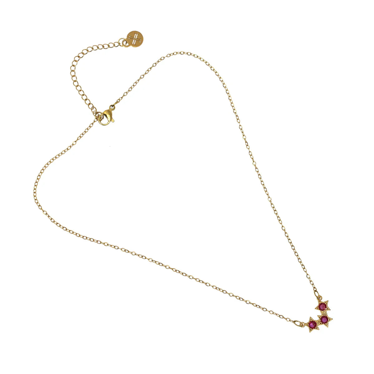 Collana Anartxy donna Tris di stelle