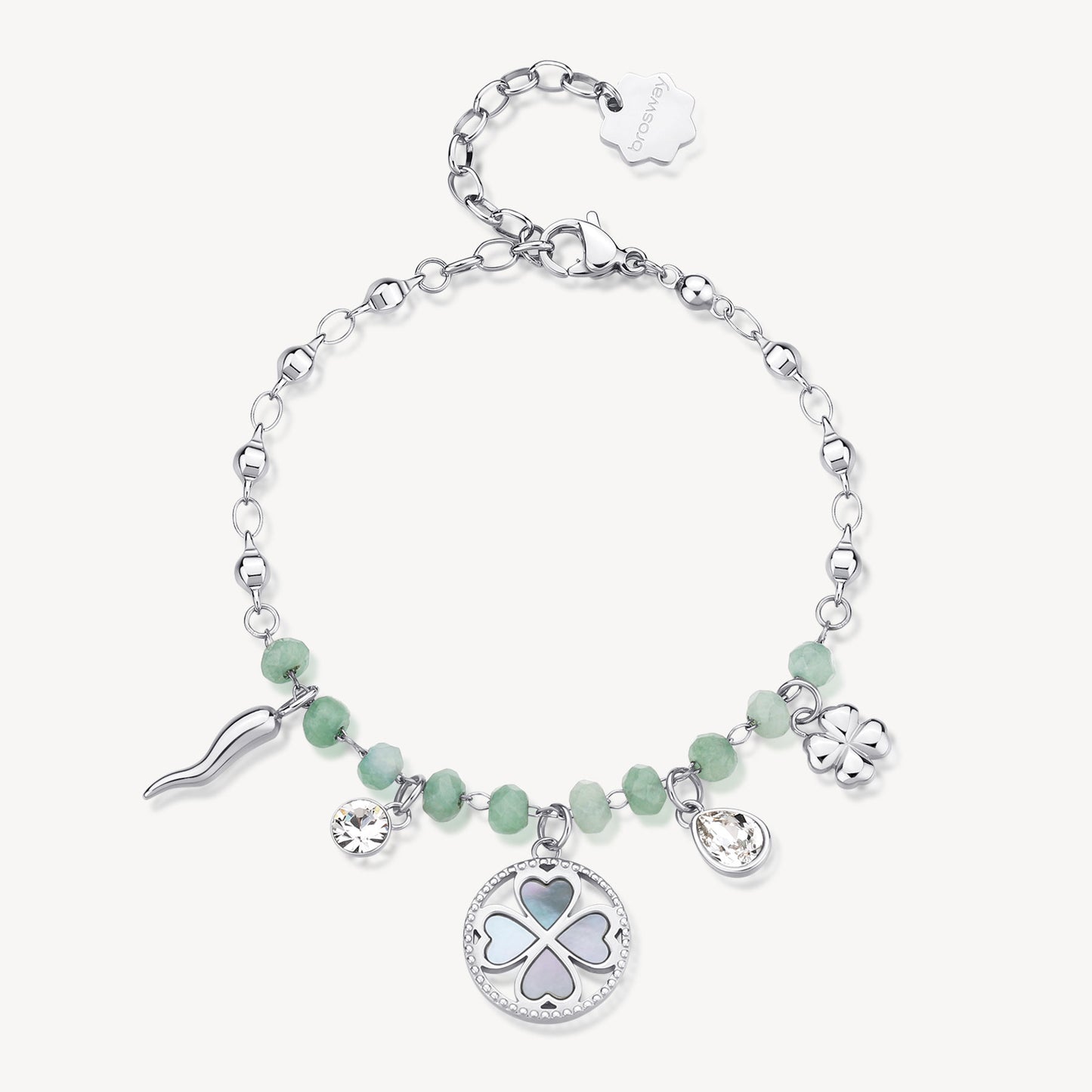 Bracciale Brosway Chakra quadrifoglio