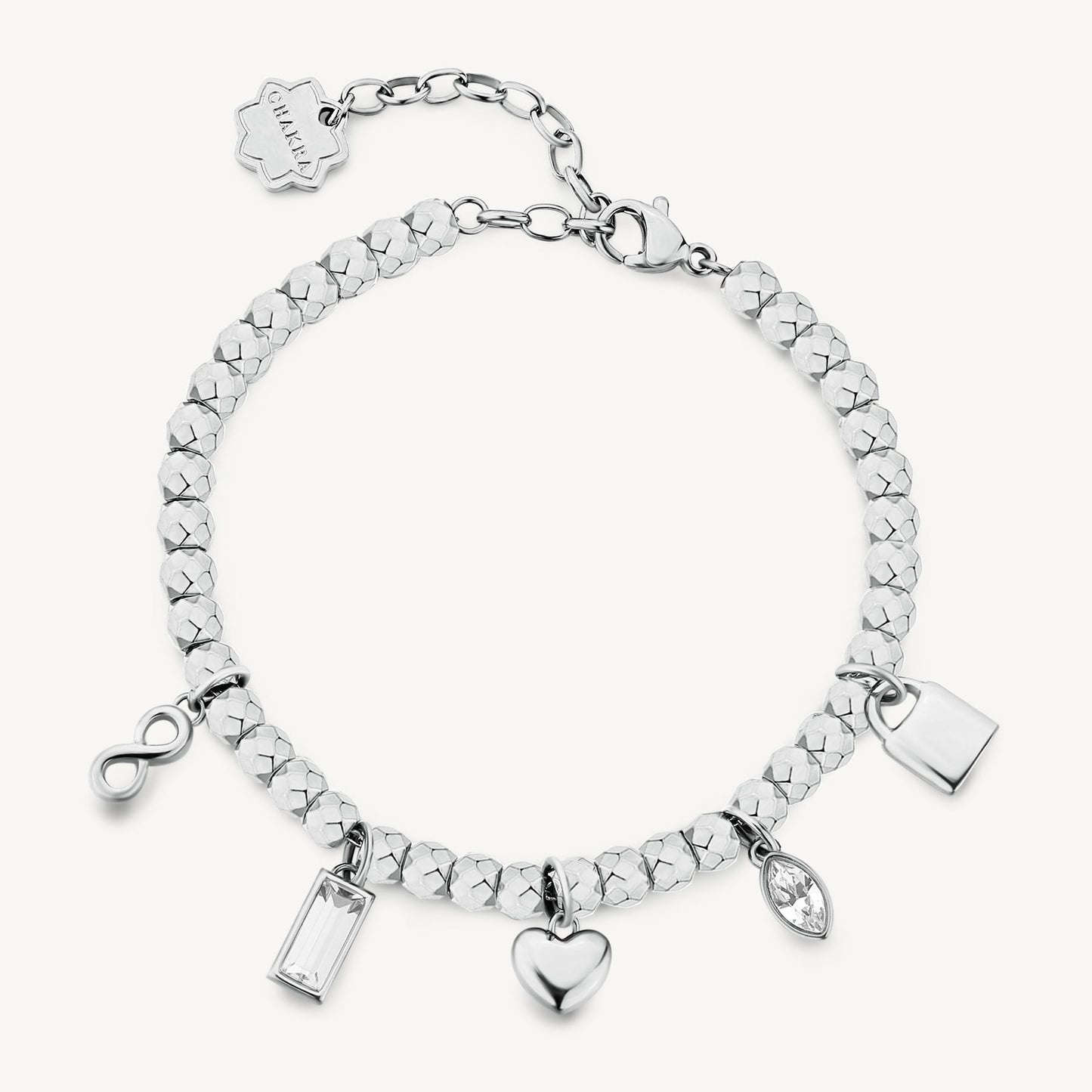 Bracciale Brosway donna Chakra Cuore,infinito,lucchetto