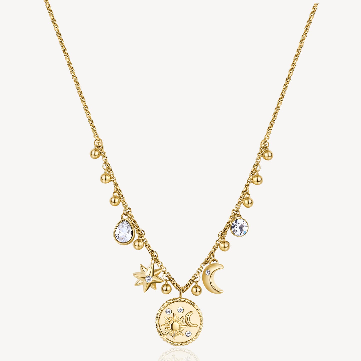 Collana Brosway Donna CHAKRA MISTICI Sole e Luna