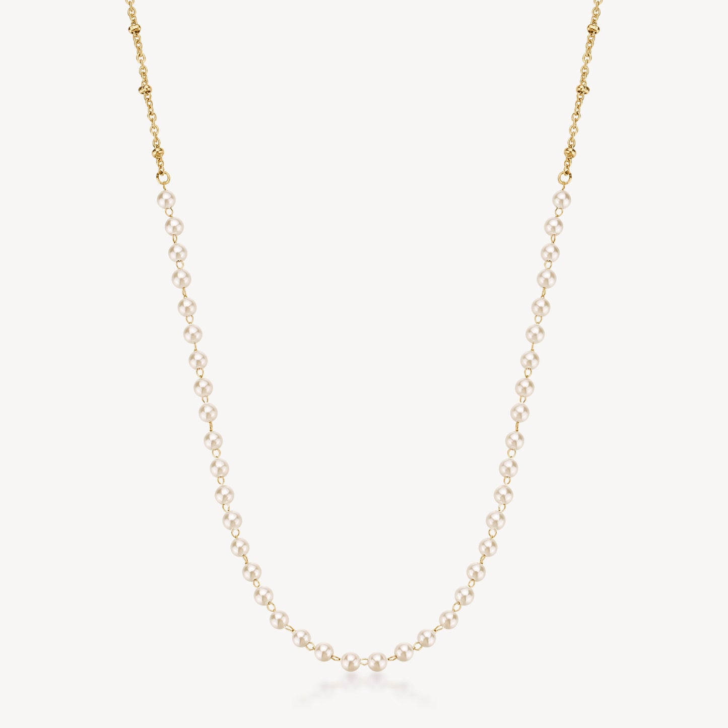 Collana Brosway Essential Perle gold lunga