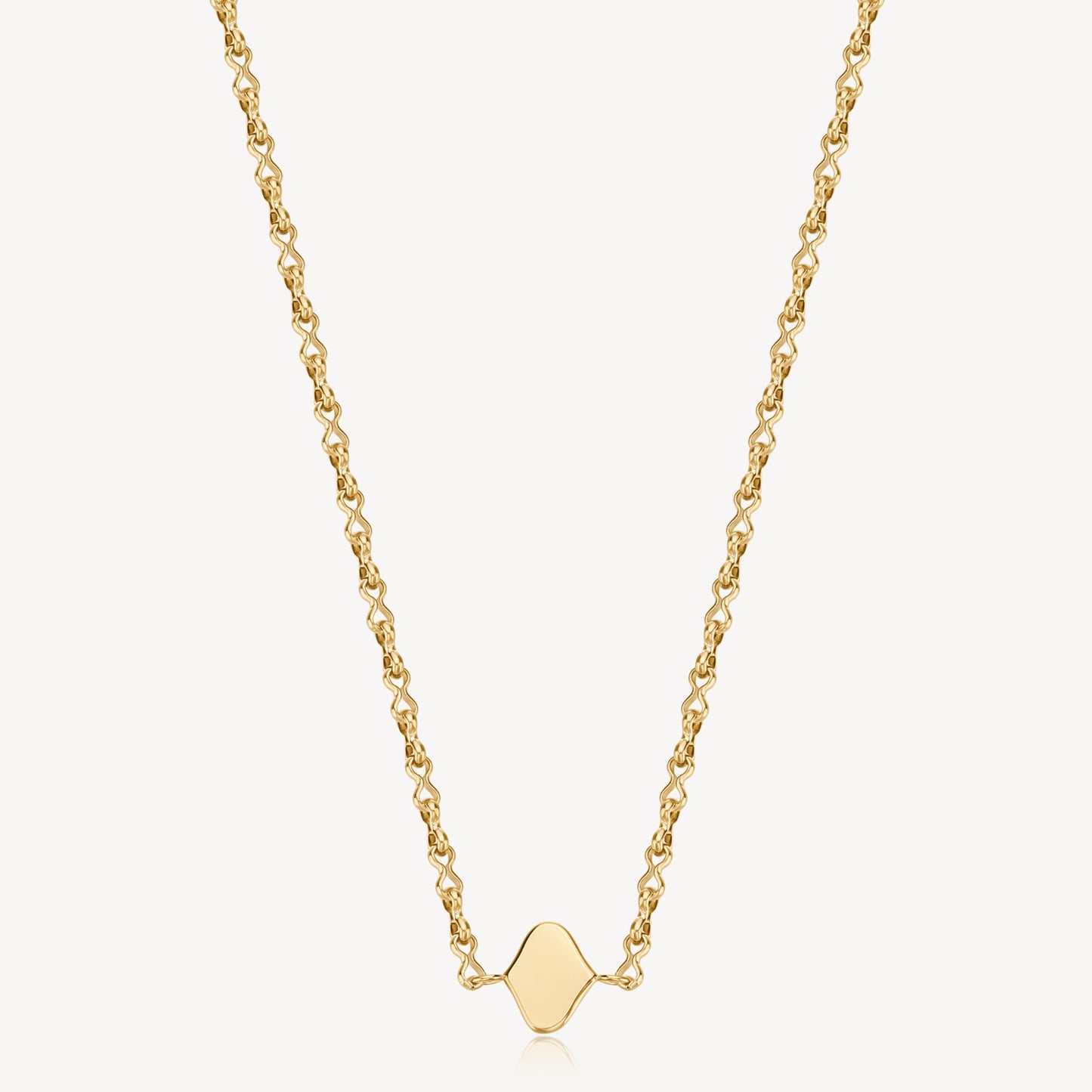 Collana Brosway Essential Piastrina gold