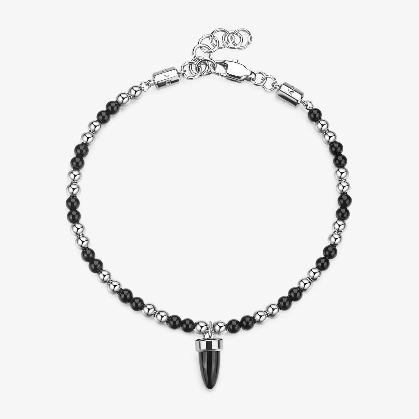 Bracciale Brosway uomo Riptide Cornetto onice nero