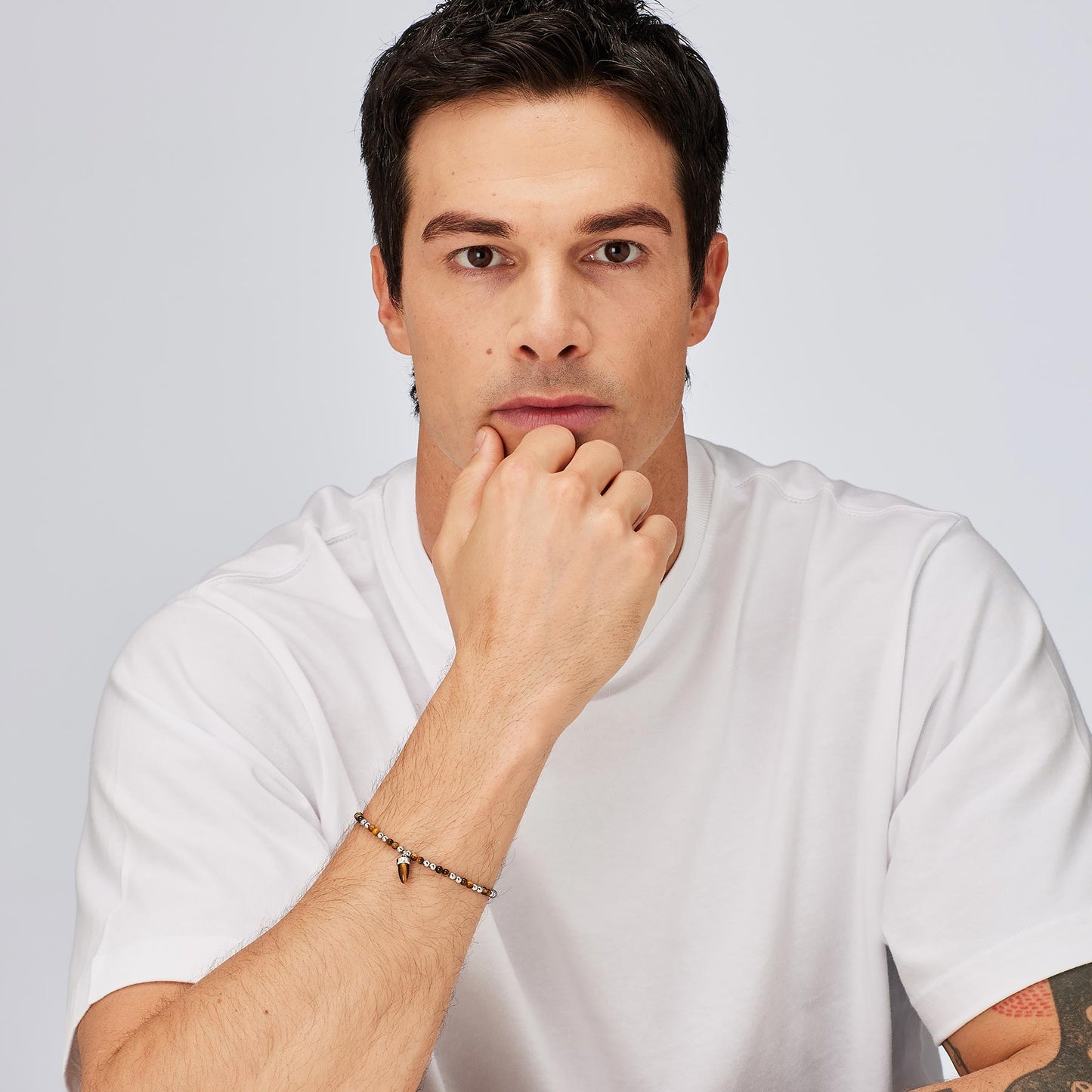 Bracciale Brosway uomo Riptide Cornetto occhio di tigre