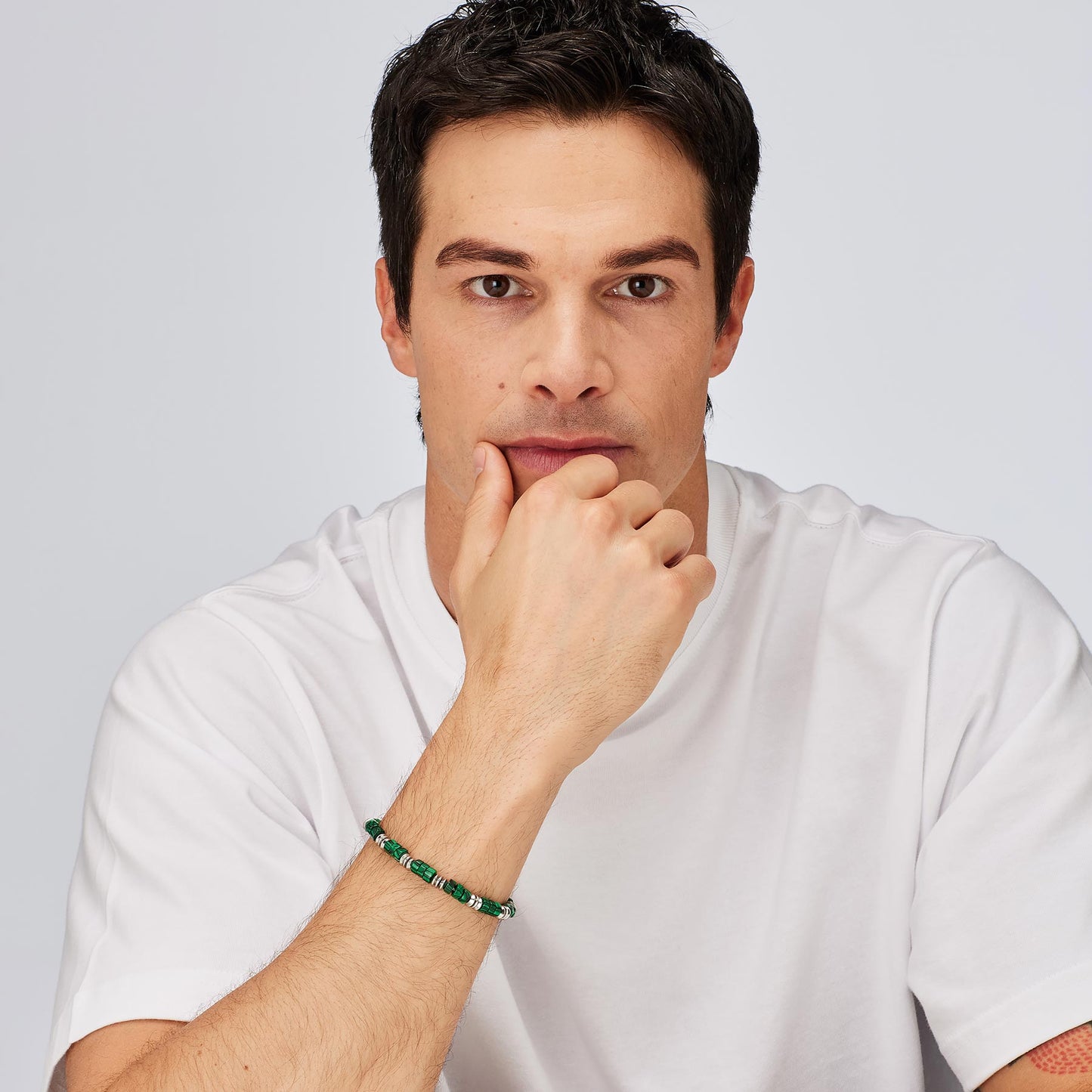 Bracciale Brosway uomo Riptide Malachite