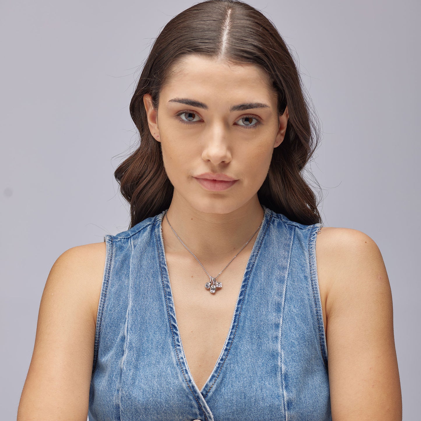 Collana Brosway donna Symphonia Tris crystal
