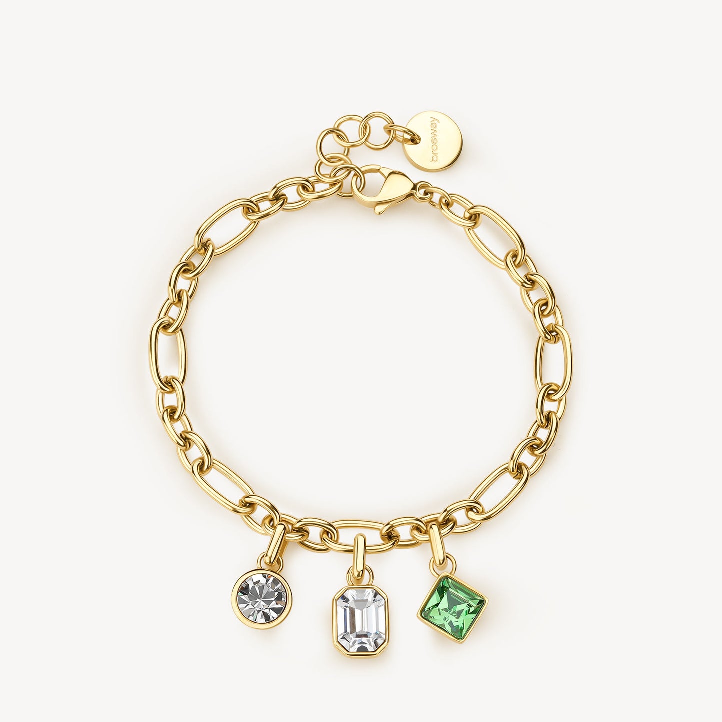 Bracciale Brosway donna Symphonia Green gold