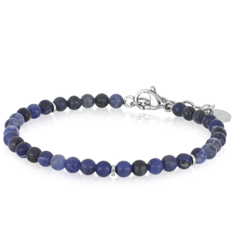 Bracciale Goyatè uomo Shani lapislazzuli