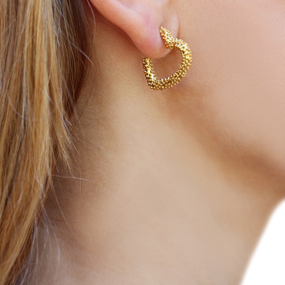 Orecchini Anartxy donna sagoma cuore