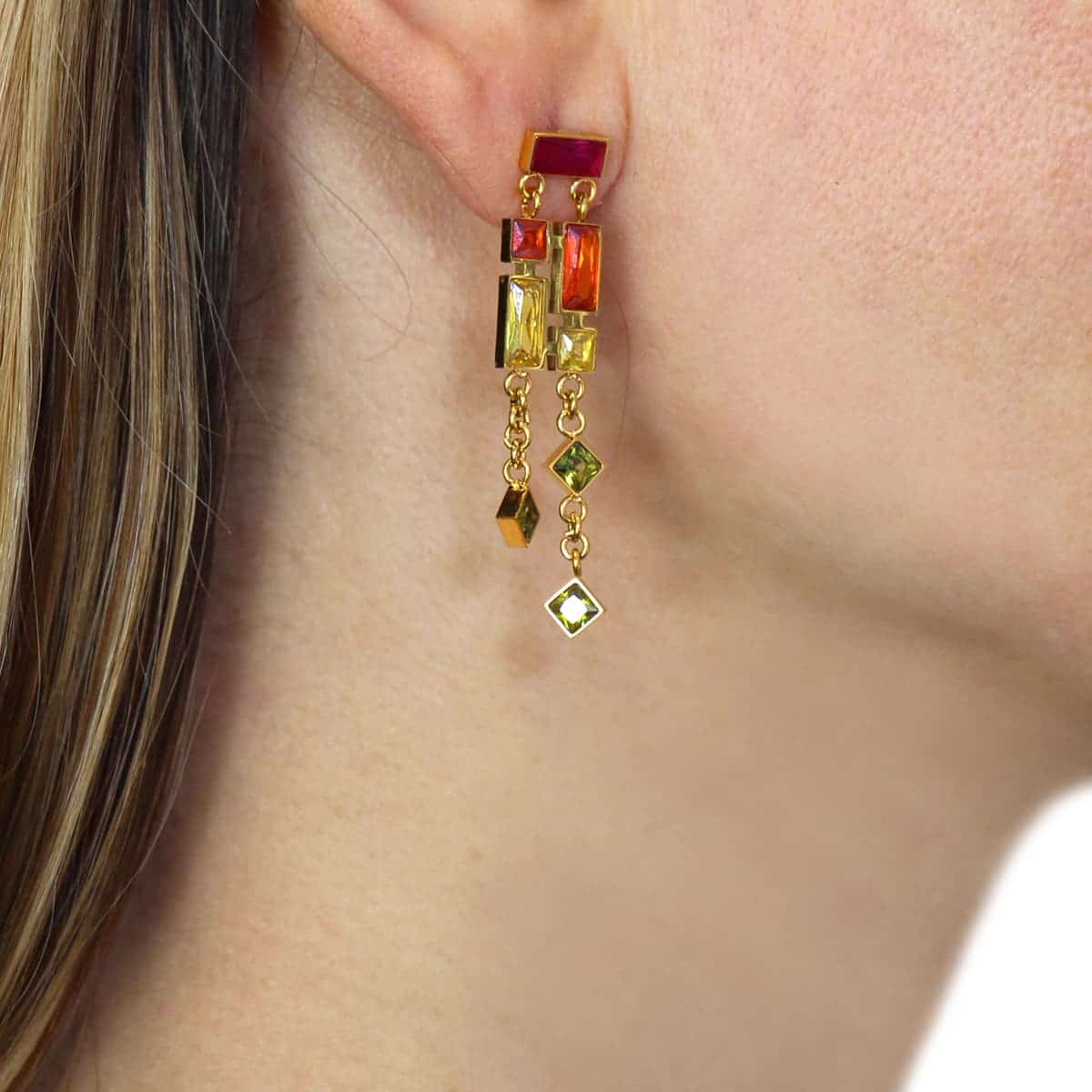 Orecchini pendenti Anartxy donna Crystal