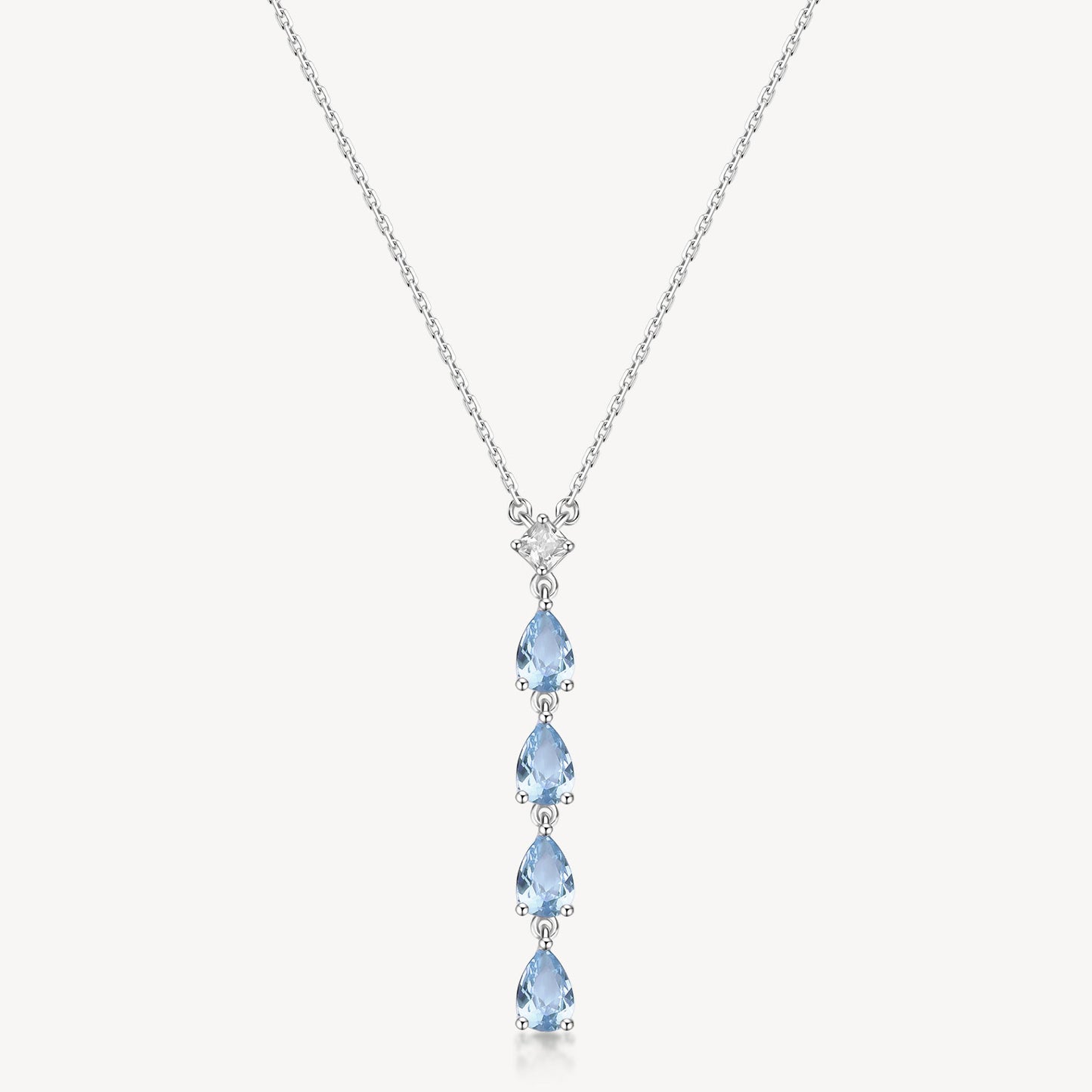 Collana Brosway Fancy Cloud light blue Goccia y