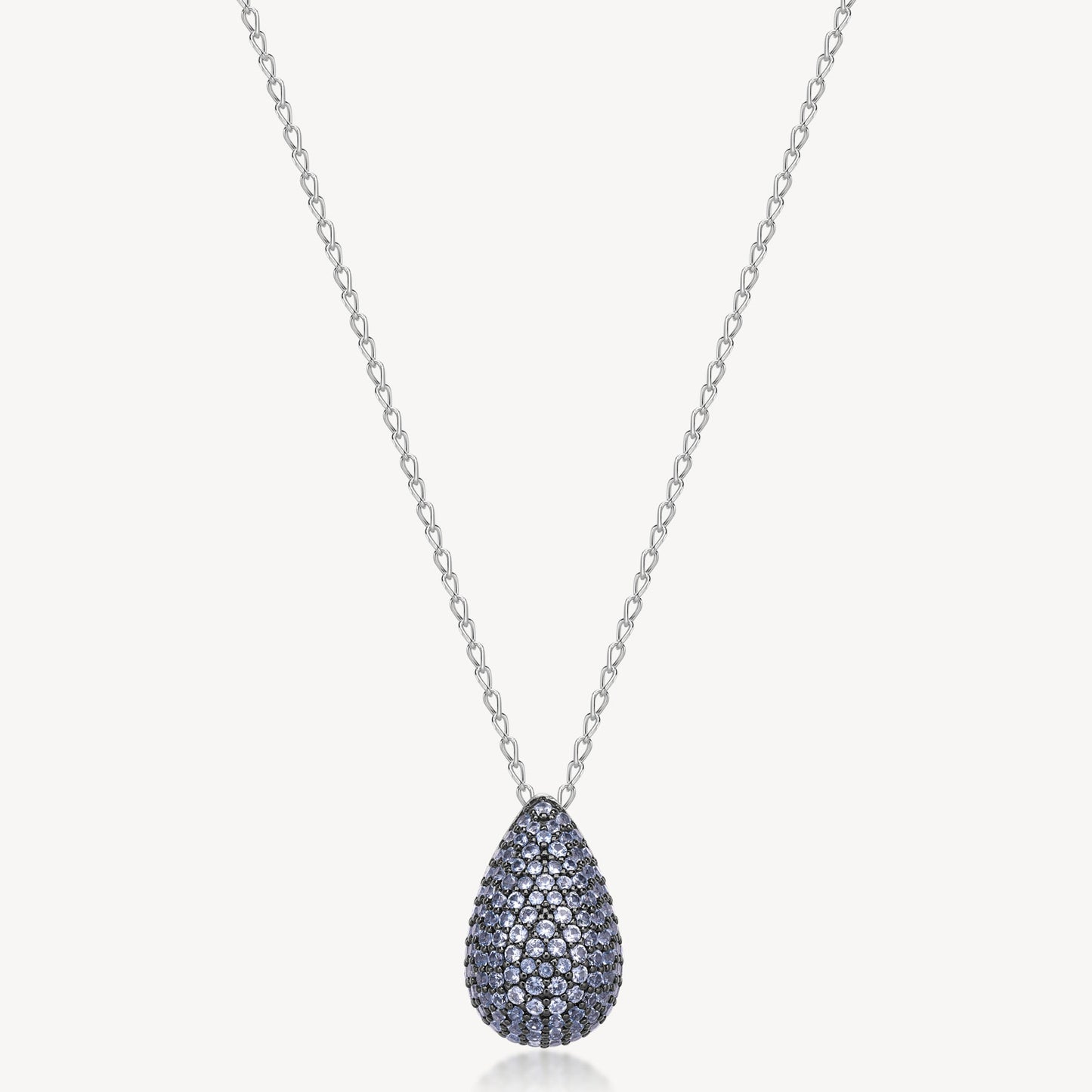 Collana Brosway Fancy Cloud light blue Goccia pavè