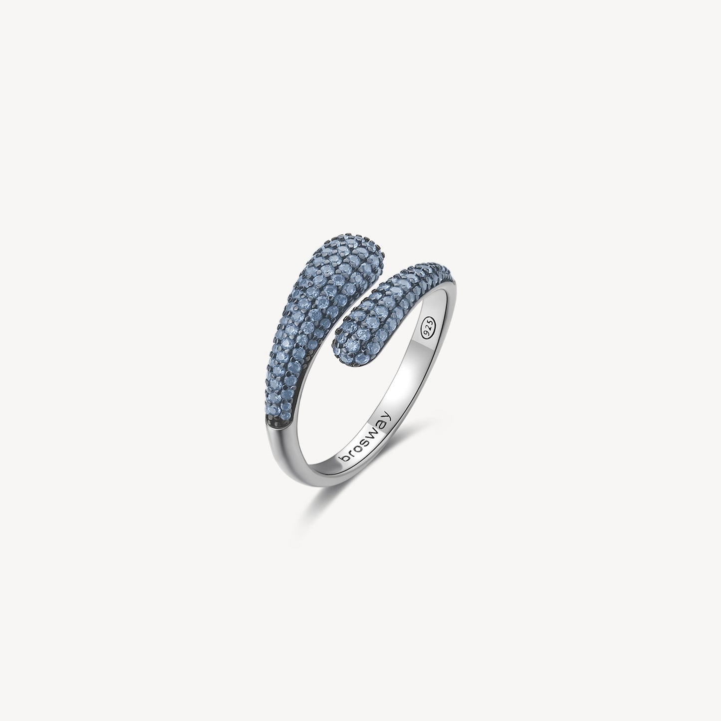 Anello contrarié Brosway Fancy Cloud light blue