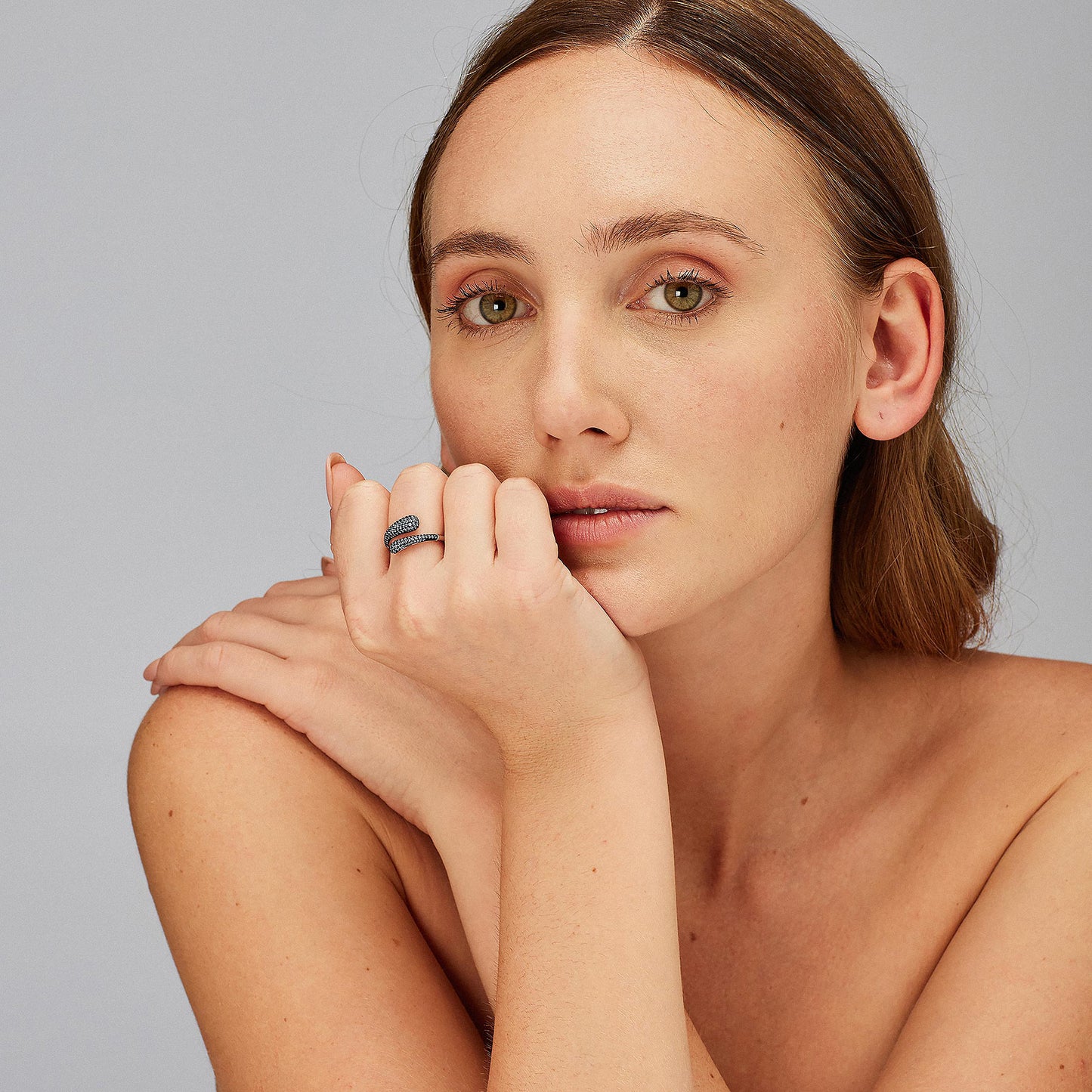 Anello contrarié Brosway Fancy Cloud light blue