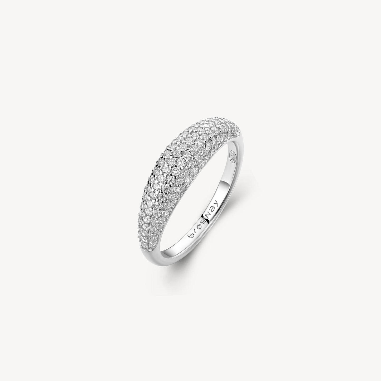 Anello Brosway Fancy Infinite white