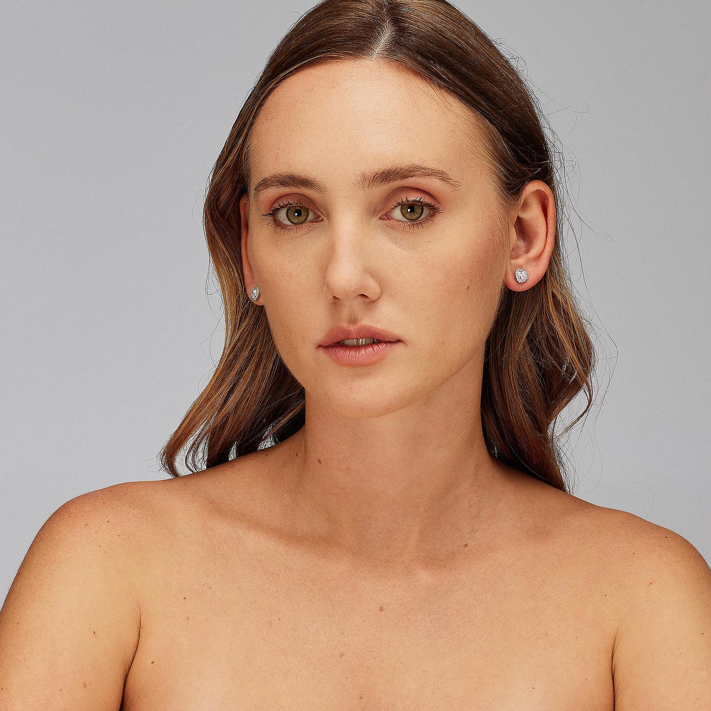 Orecchini cuoricino Brosway Fancy Infinite white