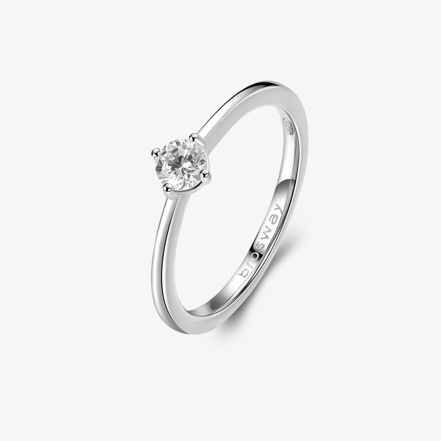Anello solitario Brosway Fancy Infinite white