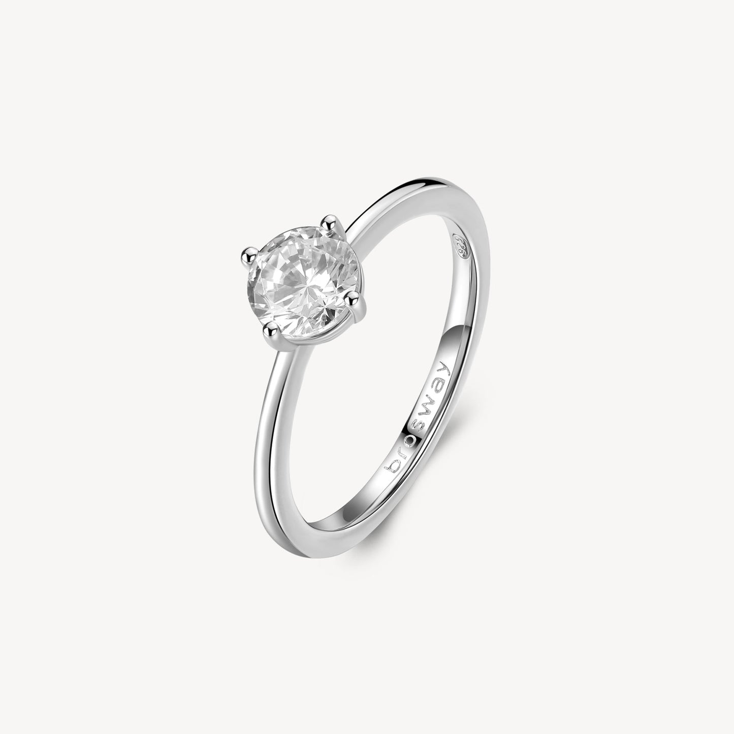 Anello solitario Brosway Fancy Infinite white