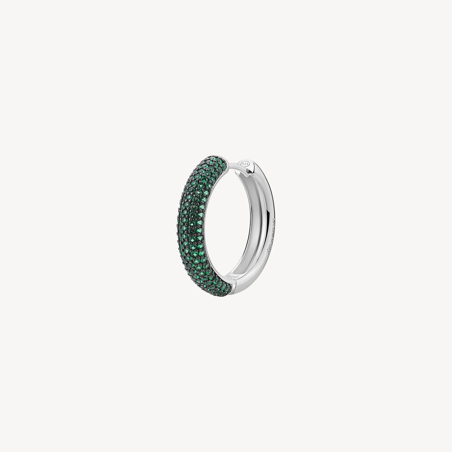 Mono Orecchino cerchio Brosway Fancy Life green